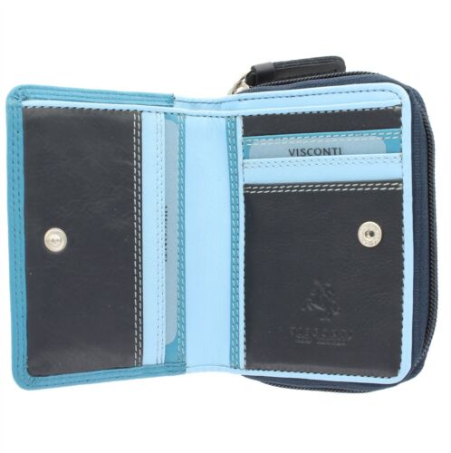 Visconti Rainbow Leather Ladies Purse Style RB53