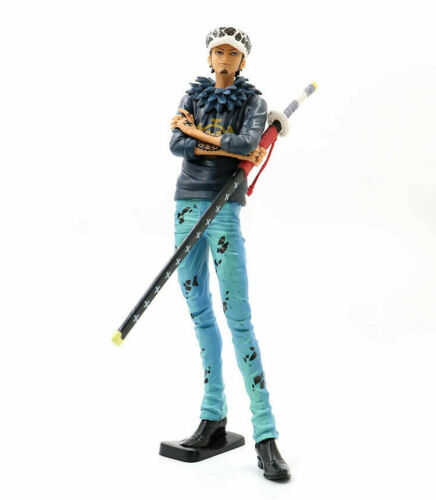 Anime One Piece Trafalgar Law Face Change PVC Action Figure Toy New In Box 28cm 