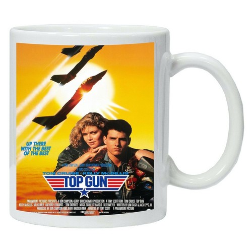 White Coffee Mug 11oz 15oz Top Gun Classic Movie Personalised Mug