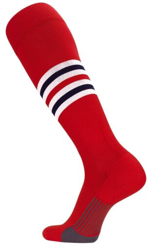 TCK All sport Baseball Softball Pro Dugout Series Knee High Long Striped Socks