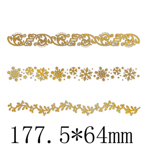Christmas Embossing Hot Foil Plate Paper Card Crafts Metal Cutting Dies Stencil 