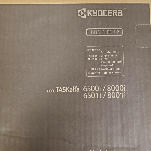 8001i NEW Kyocera TK-6707 Black Toner Kit for TASKalfa 6500i 6501i 8000i