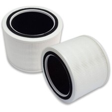 2X Replacement True HEPA Filters Compatible with Levoit Core 200s Air Purifiers