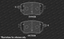 2004 Fits Nissan Maxima Max Performance Ceramic Brake Pads F+R