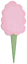 QuicKutz Lifestyle Crafts 2x2 Single Die COTTON CANDY Carnivals Treat RS-0650