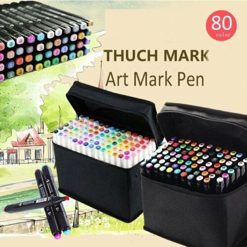 80er Graphic Marker TouchFive Twin Alcohol Sketch Marker Pen painting DHL 