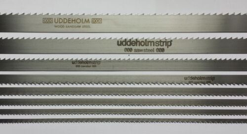 Bandsägeblatt Uddeholm Schwedenstahl von 1505mm bis 2000mm x 15mm x 0,4mm Zt5 