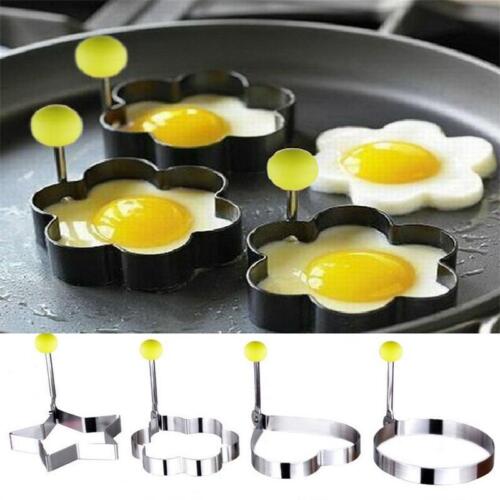 Kitchen Cooking Tools Stainless Steel Fried Egg Shaper Ring Pancake Mould Mold A