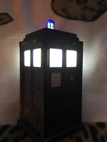 Doctor Who 3D coming out of the wall Tardis 9 Inch Model Wall Light