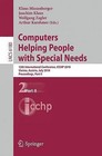 Computers Helping People with Special Needs: 12th International Conference, ICCHP 2010, Vienna, Austria, July 14-16, 2010. Proceedings: Pt. 2 by Springer-Verlag Berlin and Heidelberg GmbH & Co. KG (Paperback, 2010)