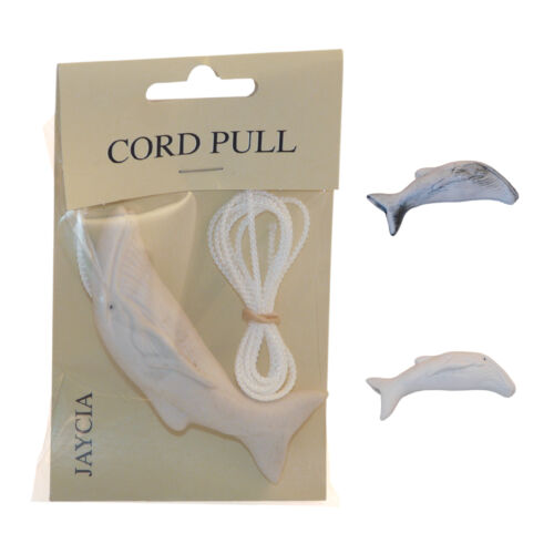 Ceramic Cord Pull Whale