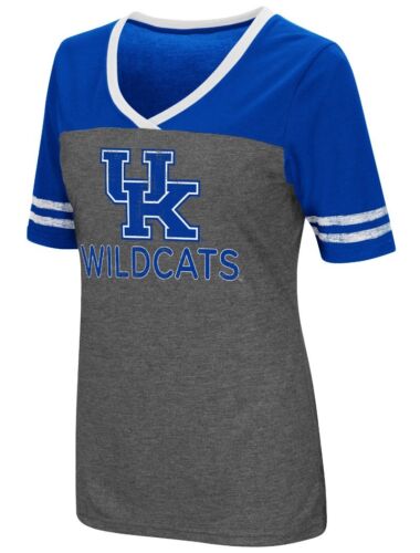 Kentucky Wildcats Women's NCAA "McTwist" Dual Blend V-neck T-Shirt 