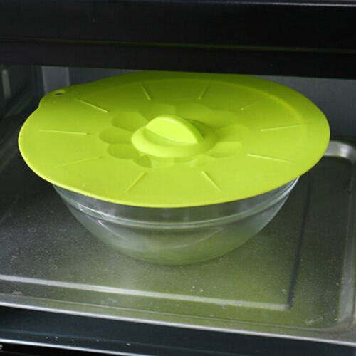 1 PC Silicone Suction Seal Lid Cap Cup Bowl Microwave Food Storage Cover HS3