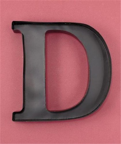 UNIQUE METAL MONOGRAM LETTER-SHAPED INITIAL WINE CORK HOLDER WALL ART-18 LETTERS