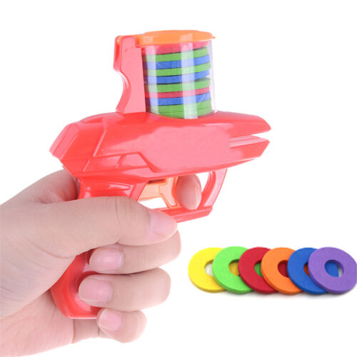 Children Flying Saucer Gun EVA Soft Bullet Party Kids Outdoor Toys Xmas  RR