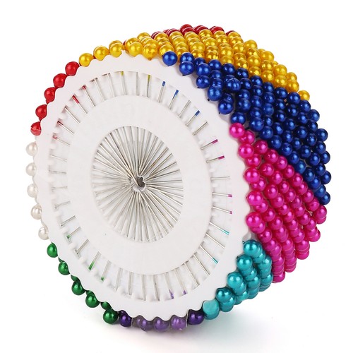 480PCS Round Head Dressmaking Wedding Faux Pearl Sewing Pins Decorating Craft