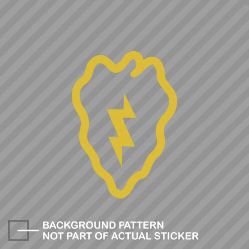 25th Infantry Division Sticker Decal Vinyl tropic lightning