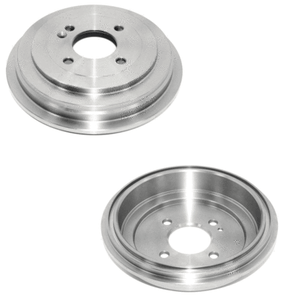 2 Rear Brake Drums 4-Lug Left /& Right For Hyundai Accent 2013-18 Set Pair
