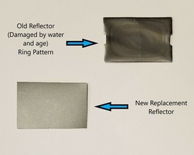 GAME and WATCH Silver Reflector Part Like Original Nintendo Best Widescreen Film