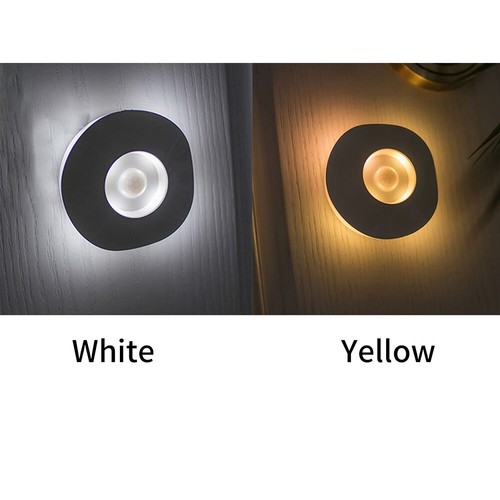 Details about / Kids Bedroom Home Wall Corridor Motion Sensor LED Night Light Battery Operated
