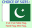 Hand Flag Pakistan Flag Choice of Polyester 5x3/' Table Flag.Free P/&P 3x2/'