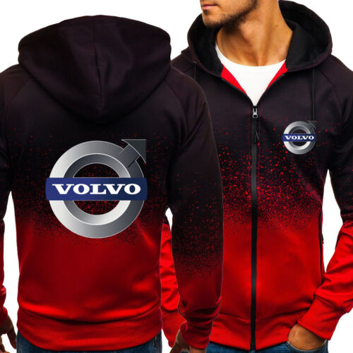 New Fashion Volvo Men's Spring and autumn wear sports leisure hoodies coat 