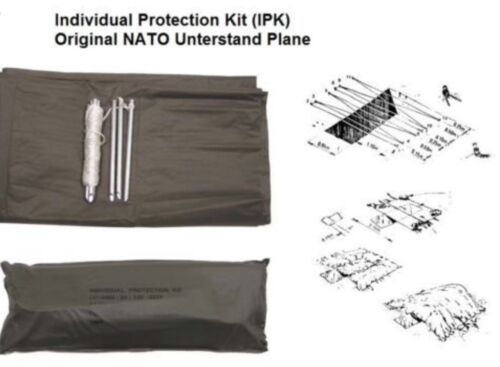 Individual Protection Kit Complete IPK Survival Emergency Supplies New NATO 1984