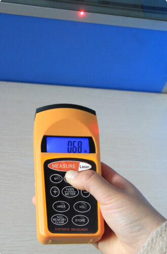LCD Infrared Laser Rangefinders Ultrasonic Distance Meter Measuring Device 18M 