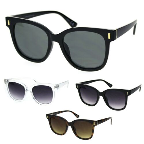 Retro Horn Rim Hipster Plastic Fashion Sunglasses 