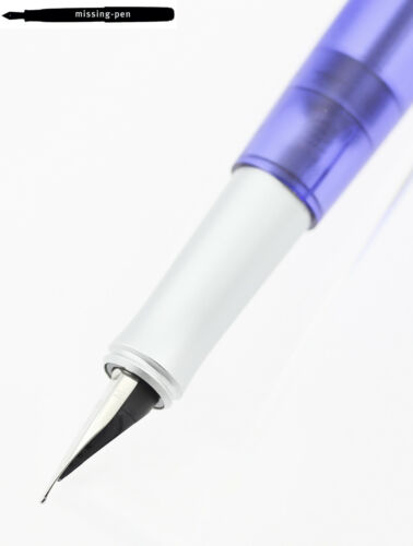 Pelikan LEVEL L5 Piston Fountain Pen in Black-Blue with steel M or B-nib 