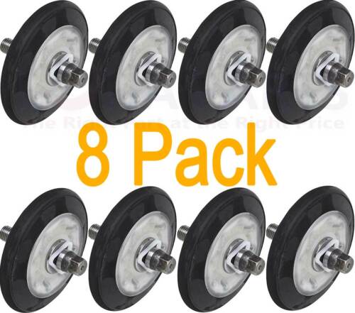 8 Pack Dryer Drum Roller Shaft Kit For LG AP5688895 4581EL2002A PS8260240 New 