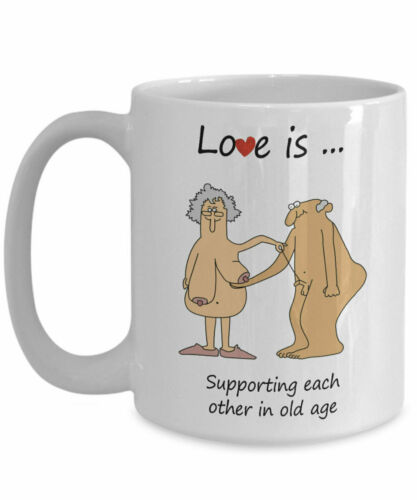 Funny birthday gift valentines for wife husband mum dad mug 