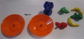 Lego 6942 Belville Orange Fruit Cup Fruit Cup Banana Call 5857 MOC B6