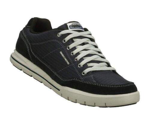 Sketchers Mens Relaxed Fit Arcade II Circulate Canvas Shoes Trainers SIZE 13