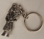 Scottish Piper KeyRing Hand Crafted Pewter Key Ring in pouch Gift Idea