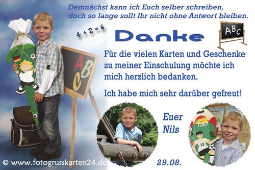 Feste Besondere Anlasse Dankeskarten Einschulung Danksagungen Schuleinfuhrung Schule Foto Kuverts Mobel Wohnen Tmp Tozi Media