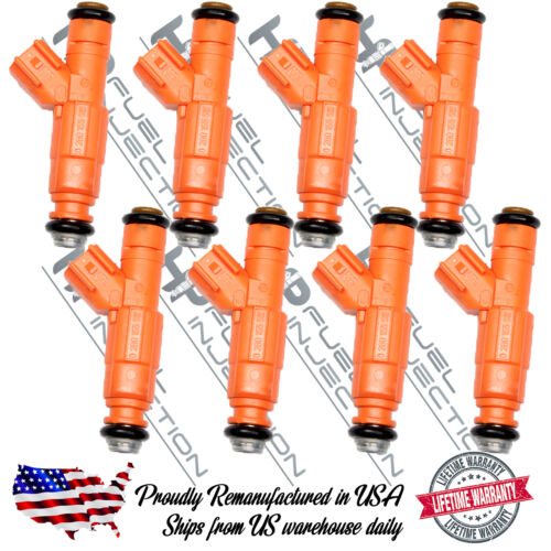 Best 3rd Gen 1Genuine Bosch 4 Hole Fuel Injectors Ford Lincoln 2005-2007 5.4L V8 