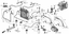 96-00 CiViC OEM AC LINE HOSE 80343-S01-A01 PIPE C RECEIVER air conditioner Honda