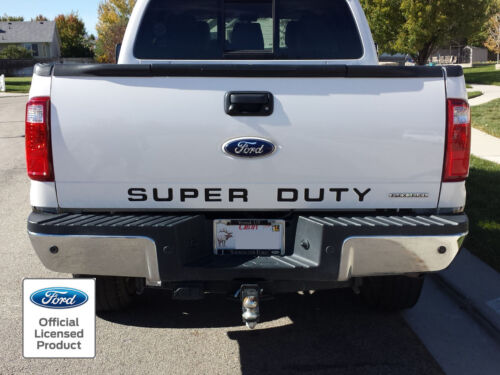 2008-2016 FORD SUPER DUTY TAILGATE LETTER INSERTS VINYL STICKERS DECALS F250-450