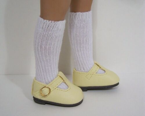 Light YELLOW T-Strap Doll Shoes For Dianna Effner 13" Little Darling LT Debs 