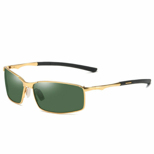 Aluminium HD Polarized Photochromic Sunglasses Men Driving Sun Glasses Eyewear
