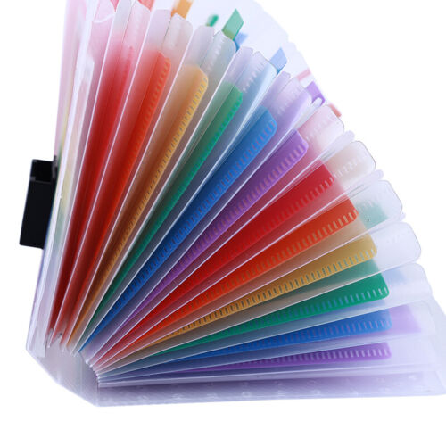 A6 File Organizer File Folder Supplies Portable Multicolor Color Folder CO