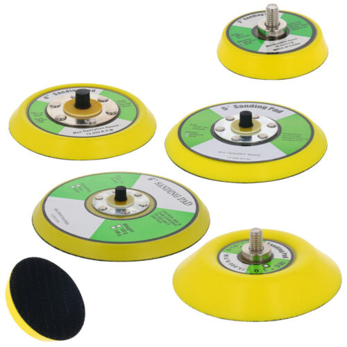 2-6 Inch Sanding Backing Plate Pad Sanding Disc Hook/&Loop Polishing Pad 2 PCS