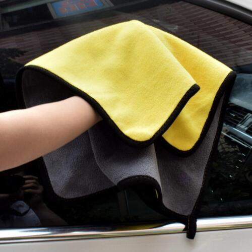 useful Super Soft Absorbent Car Wash Coral Velvet Towel Cleaning Drying Cloth s