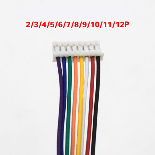 26AWG 2mm PH2.0 2//3//4//5//6//7//8//9~12Pin Terminal with Electronic Wire Cable 200mm