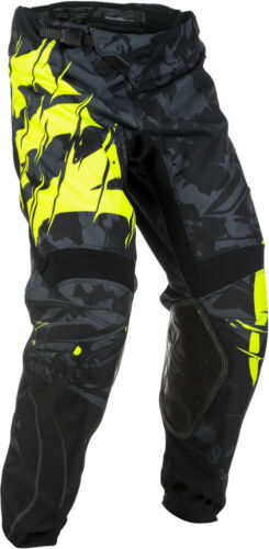 Fly Racing Kinetic Outlaw MX Off-Road Motocross Pants Black//Hi-Vis Men/'s