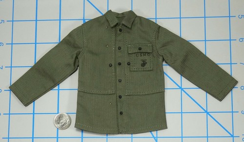 Alert line WWII USMC BAR gunner uniform 1//6 toys Marine Dragon Soldier GI DID