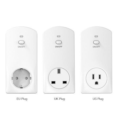 Prise de courant H2E8 Thermostat à distance sans fil programmable intelligent