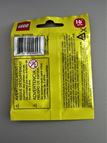 LEGO SEALED Series 16 Banana Guy Peel Food Costume Minifigure Halloween