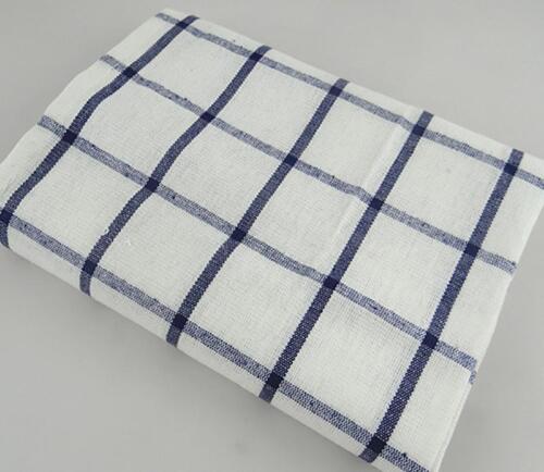 Home Tea Towel Blue Series Lattice Diverse Portable Cloth Light-proof Striped 6T